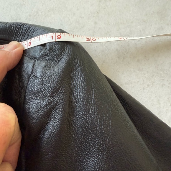 NWT  Black Leather 3 Button Blazer with Pockets women’s size 2X. - Picture 7 of 8